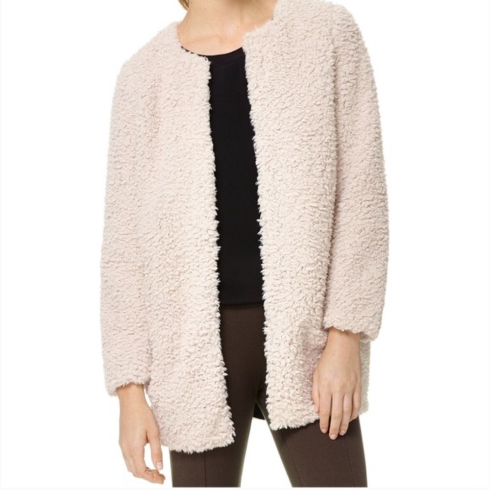 Wilfred Beige Teddy Jacket